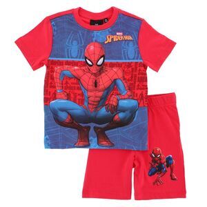 Textiel Trade Boys Spiderman Short Pajama Set